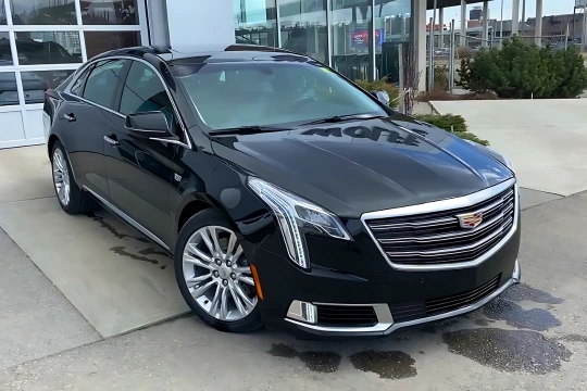 Black Cadillac XTS Sedan