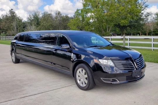 Black MKT Stretch Limousine